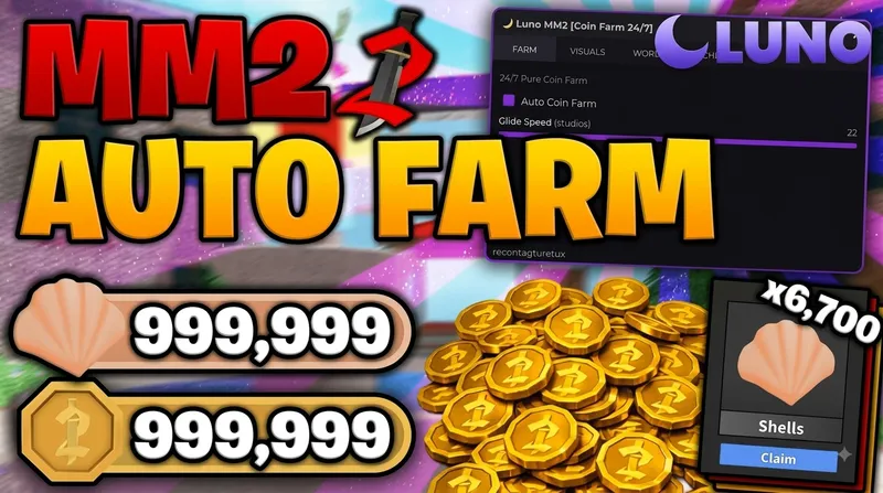 MM2 Coins Auto Farm keyless - Murder Mystery 2 Script