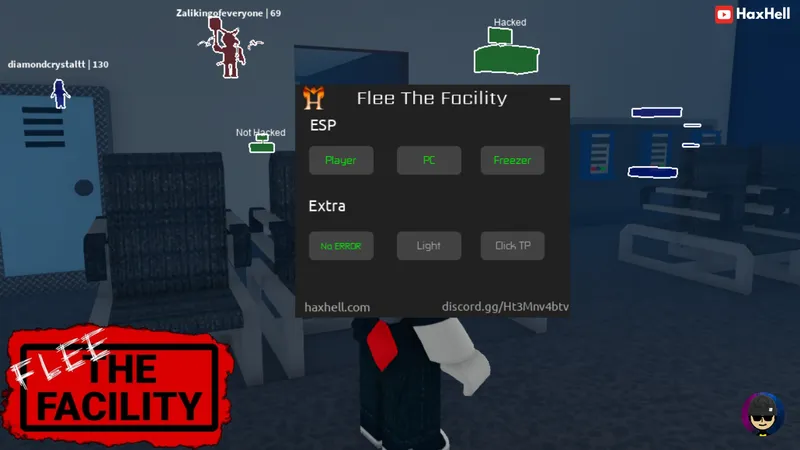 ☀️Flee the Facility🏝️ No ERROR, ESP, Light and more