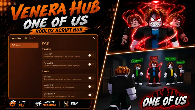 One of us script: Venera Hub