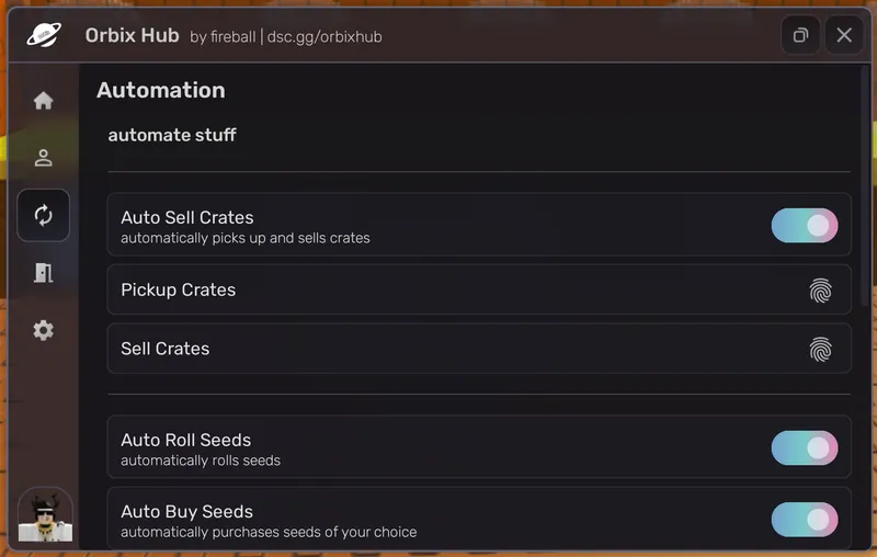Orbix Hub | Auto Farm, Auto Buy Seeds & Eggs, More!