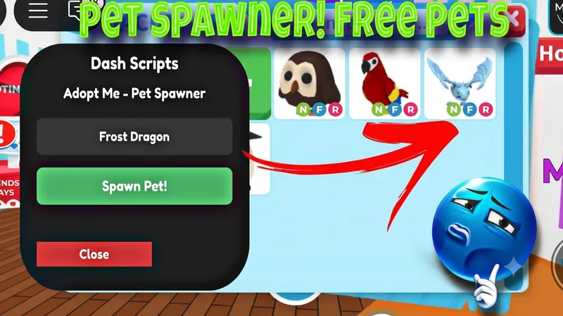 Pet Spawner, Auto Farm, Visual Pet — Adopt Me Script