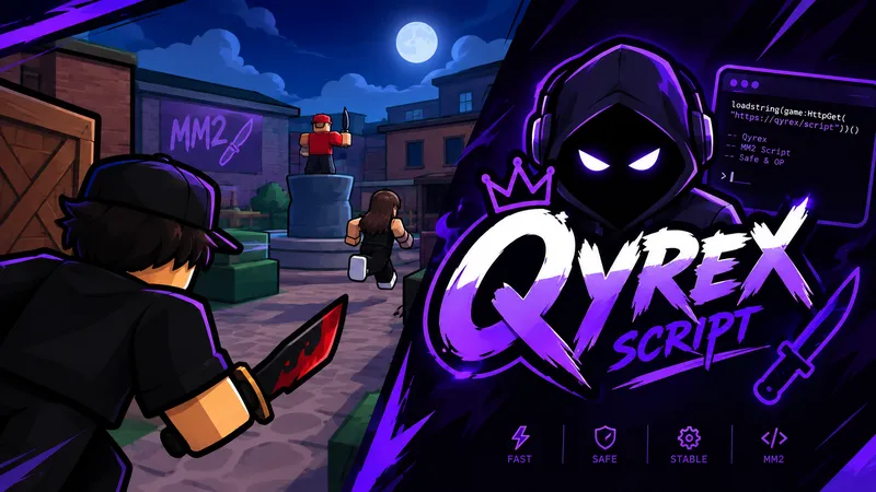 QYREX SCRIPT HUB | MANY FEATURES | KEYLESS!