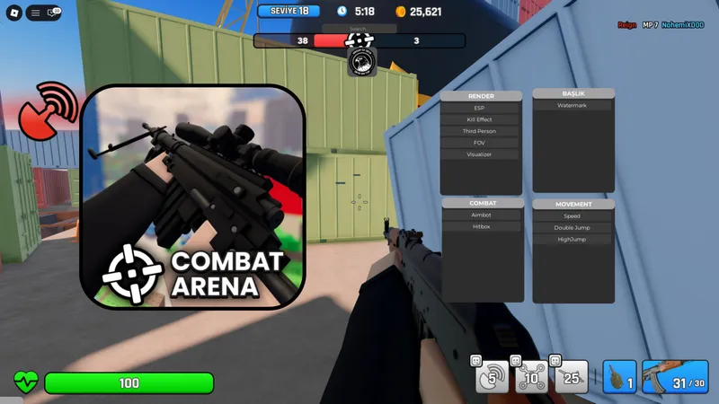 Roblox Combat Arena Script