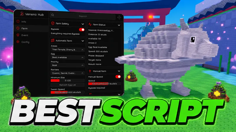 Simple Steal An Egg Script [ Mobile Support ] | Veneno Hub