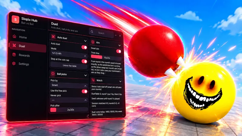 Slopix Hub | Smart Aim, Auto Duel, Auto Claim