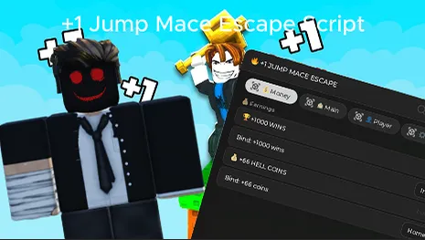 THE BEST+1 JUMP MACE ESCAPE SCRIPT Ru/Eng