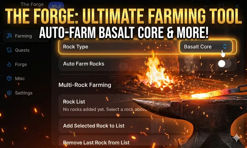 The best script With multi rock farming OP