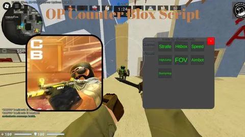 [MOBILE 📱] Counter Blox Third-Person, Aimbot, BunnyHop, Strafe