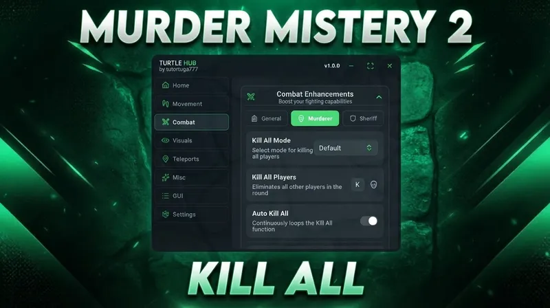 TURTLE HUB - KILL ALL - VISUALS -AND MORE