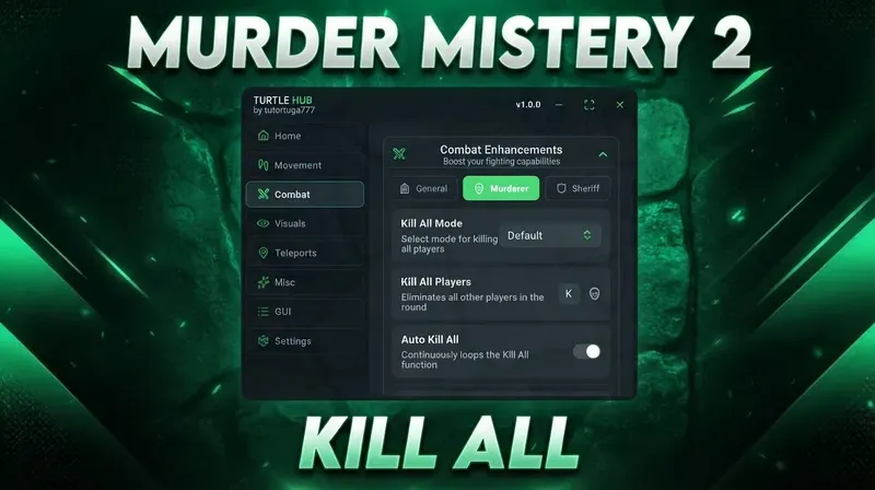 TURTLE HUB - KILL ALL - VISUALS -AND MORE