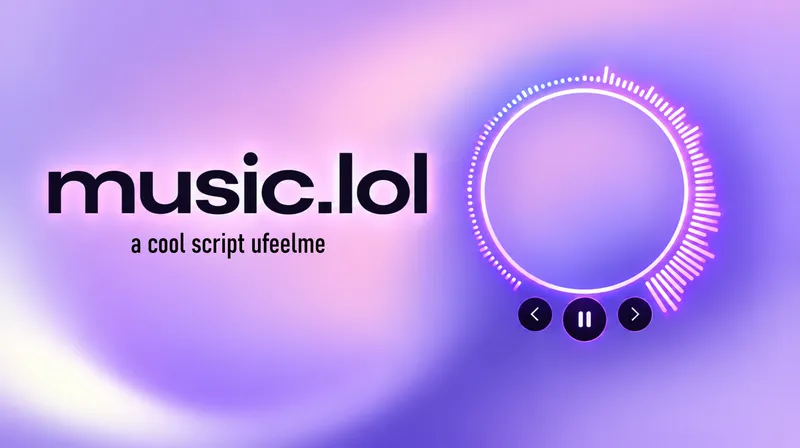 [ Open Source] music.lol Music Player & Visualizer