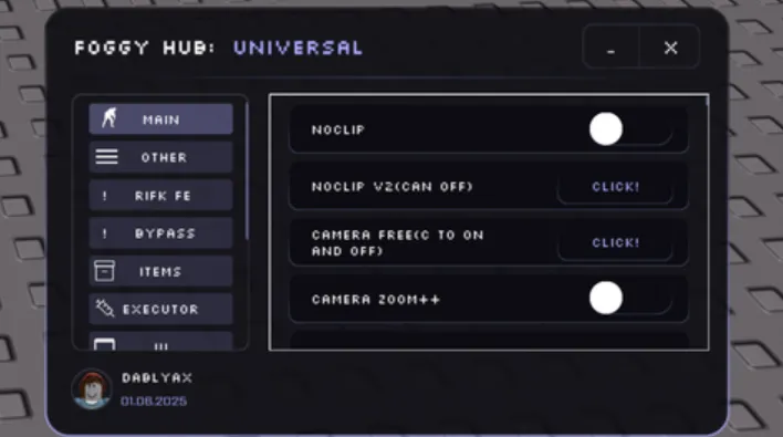undefined FoggyHub universal
