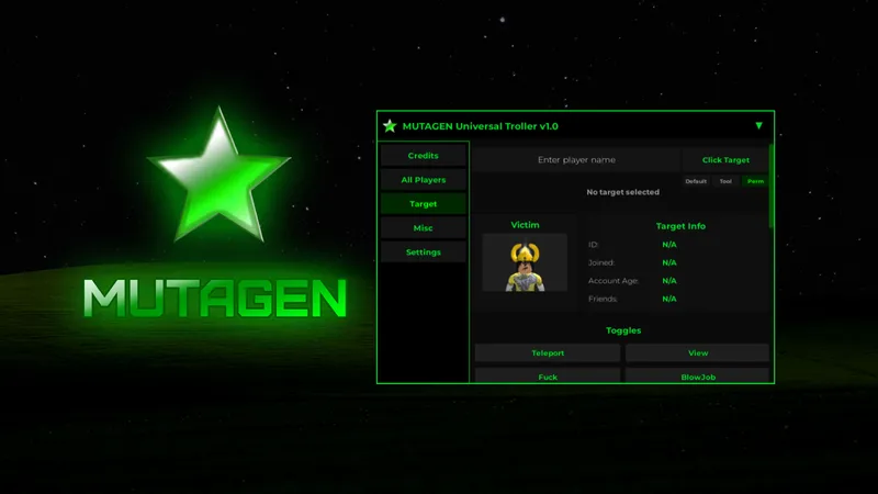 MUTAGEN Universall Troller script (OP Functions for Free)