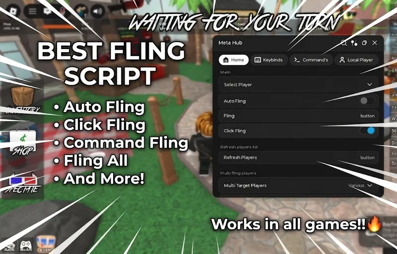 Universal fling script (WORK ON ALL GAMES)