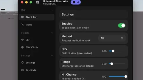 Universal Silent Aim — NEXUS