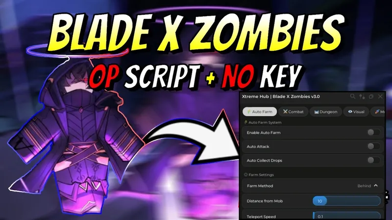 [TRADE🎃]Blade X Zombies XtremeHub New update Blade X Zombies V3 new Options