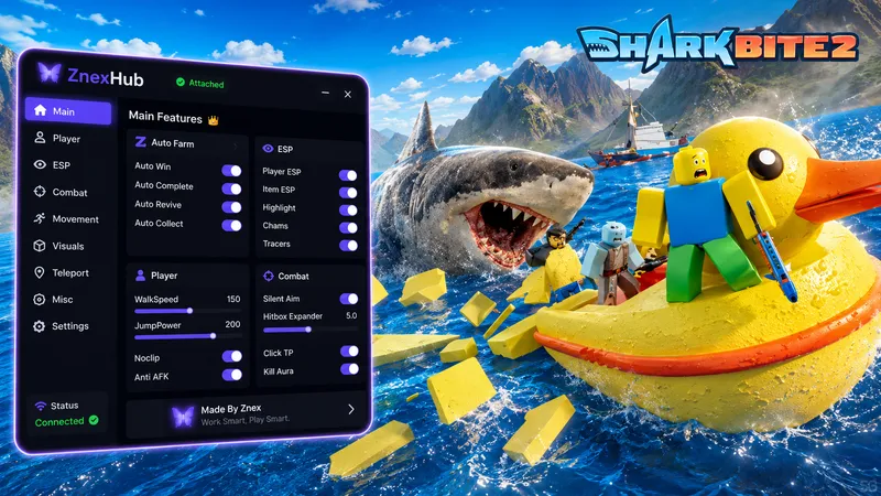 Znex Hub l Auto farm, Auto Win, Auto Kill & MORE